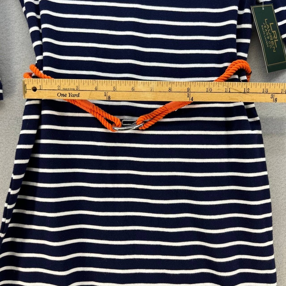 NWT LRL Lauren Jeans Co Women's Dress Striped - Picture 2 of 13